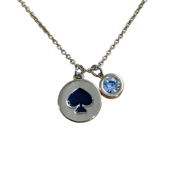 Kate Spade Spot the Spade Goldtone Necklace - Picture 2 of 4